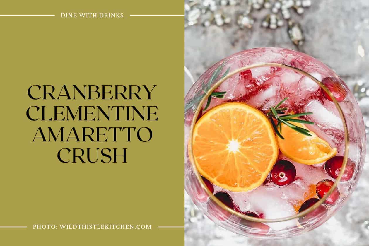 Cranberry Clementine Amaretto Crush