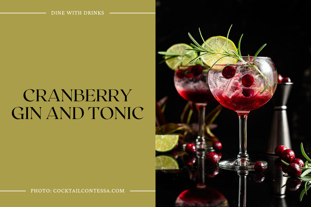 Cranberry Gin And Tonic