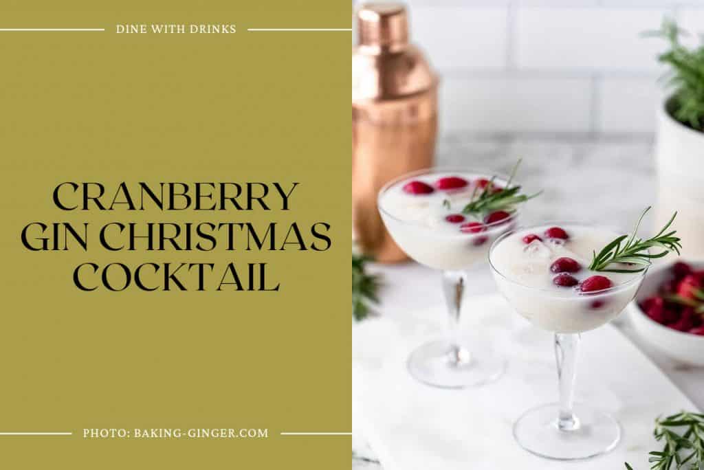 22 Cranberry Gin Cocktails To Shake Up Your Holiday Season DineWithDrinks