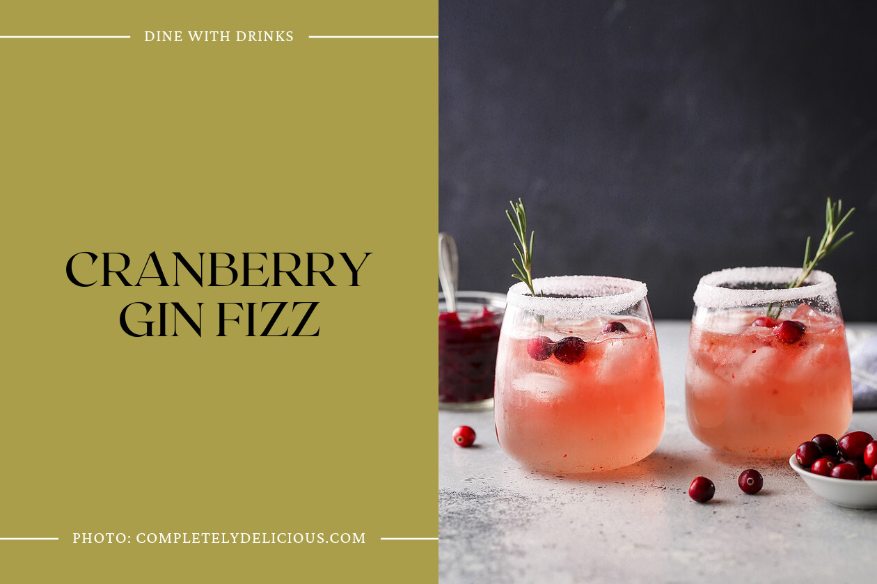 Cranberry Gin Fizz