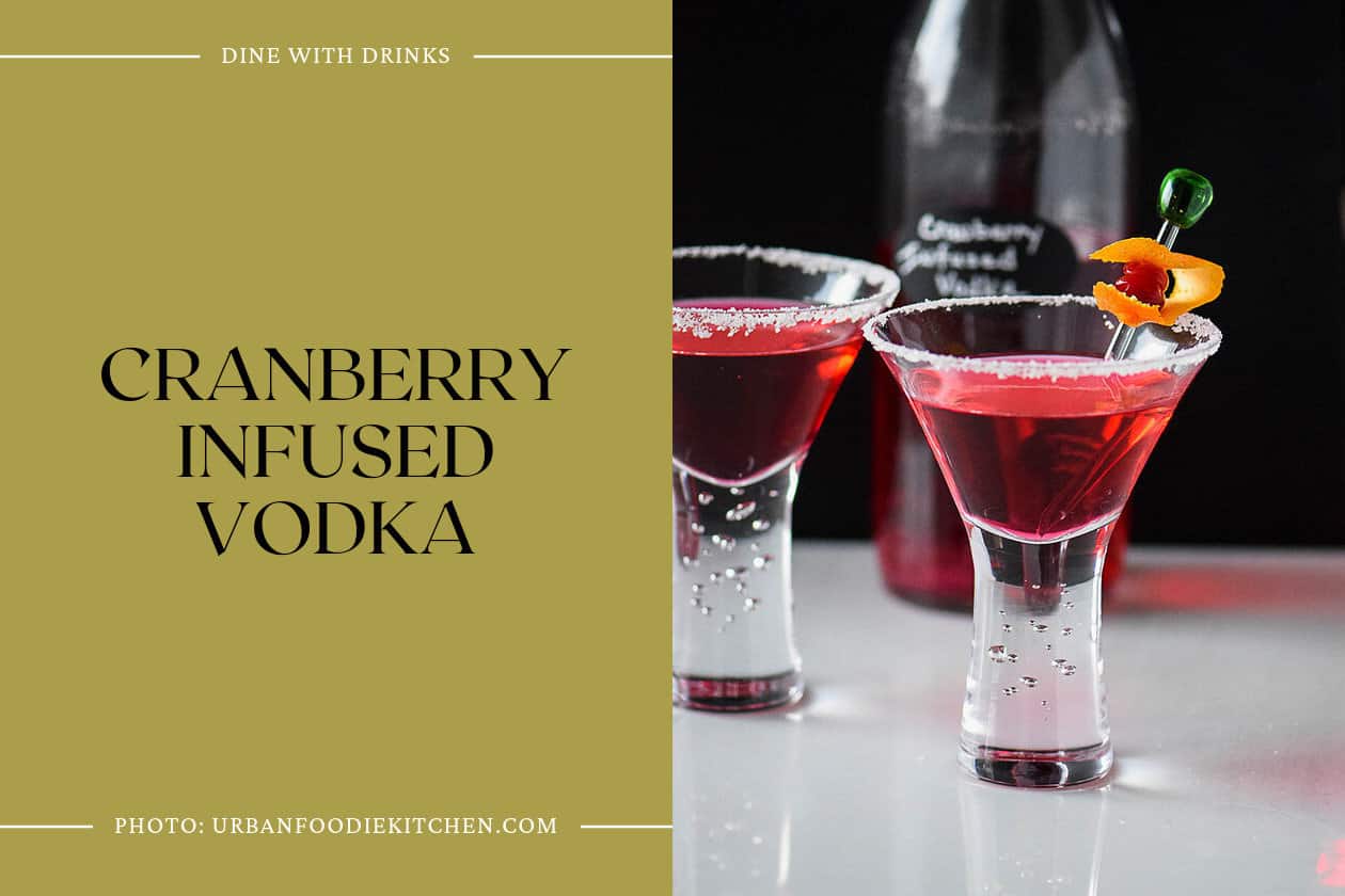 Cranberry Infused Vodka