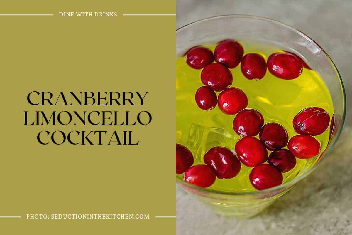 Cranberry Limoncello Cocktail