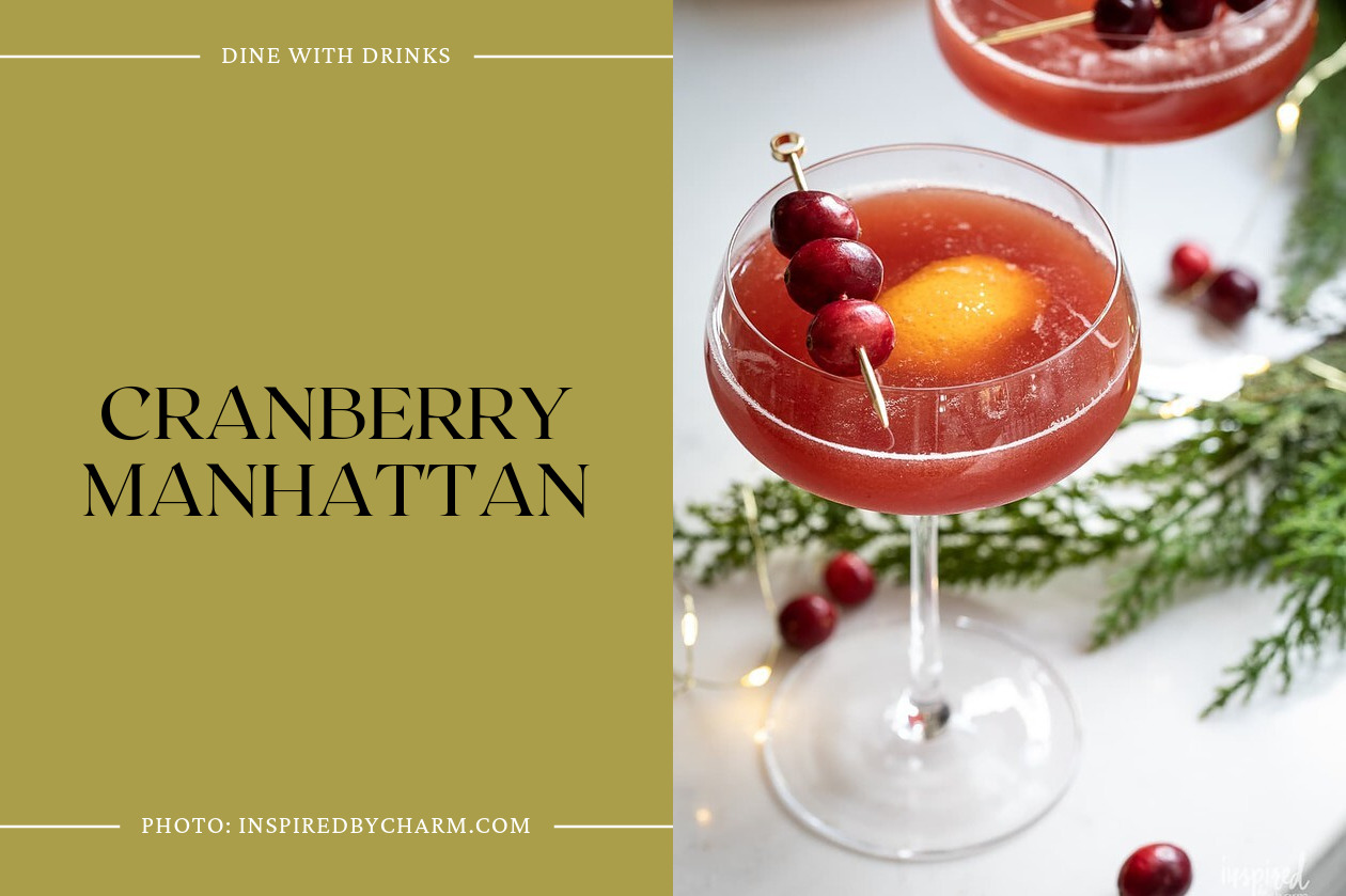 Cranberry Manhattan