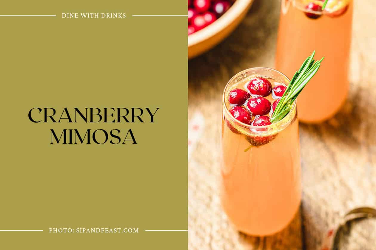 Cranberry Mimosa