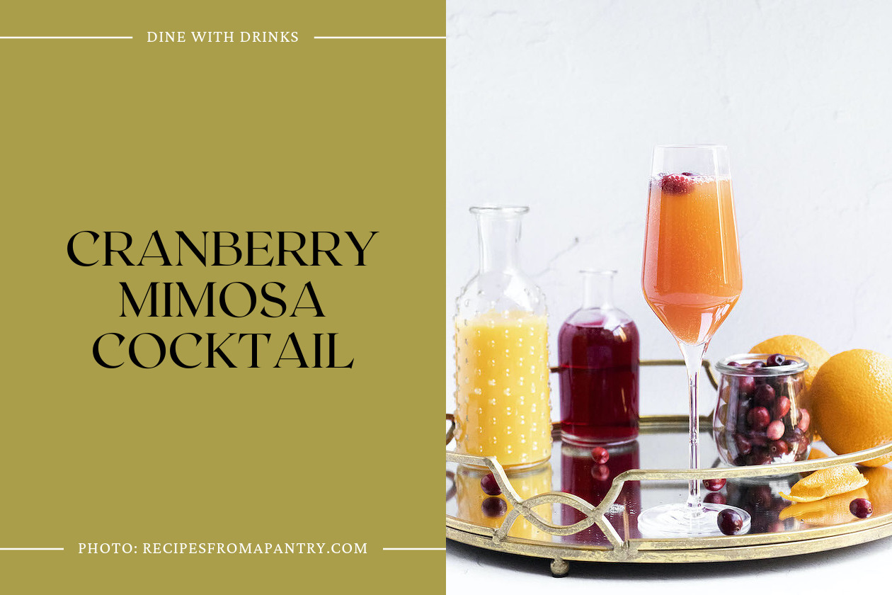 Cranberry Mimosa Cocktail