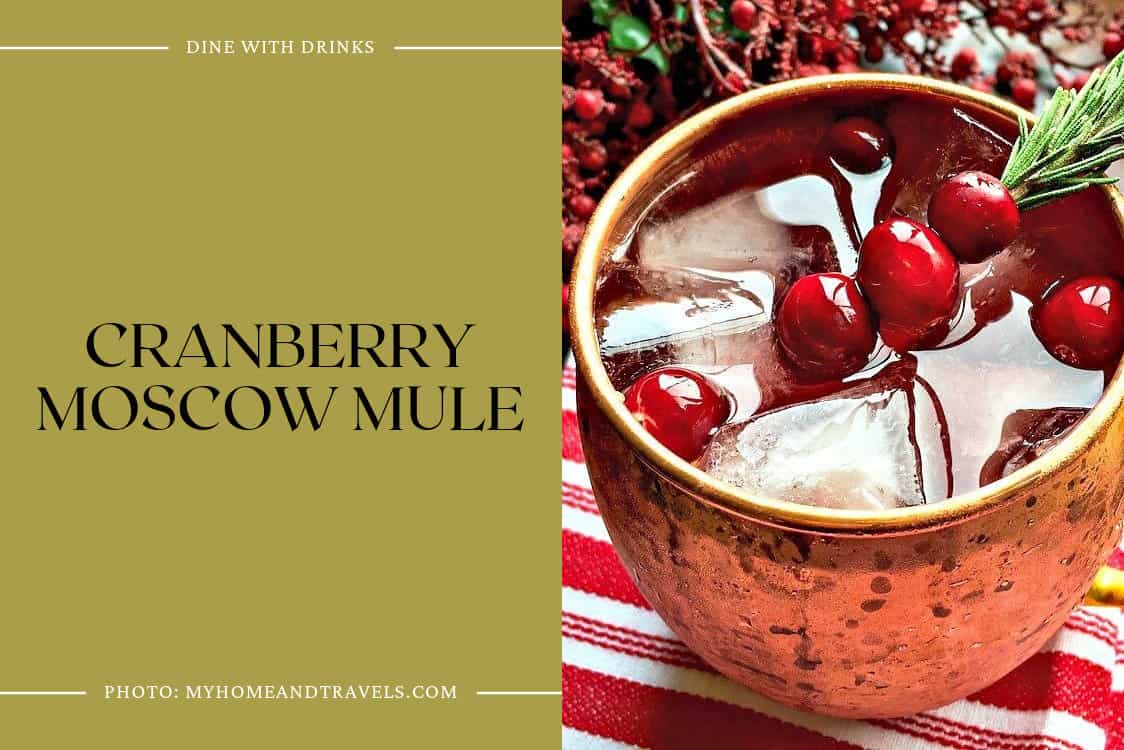 Cranberry Moscow Mule