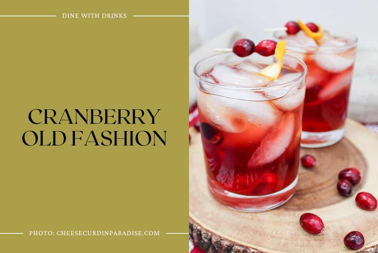 Cranberry Old Fashion
