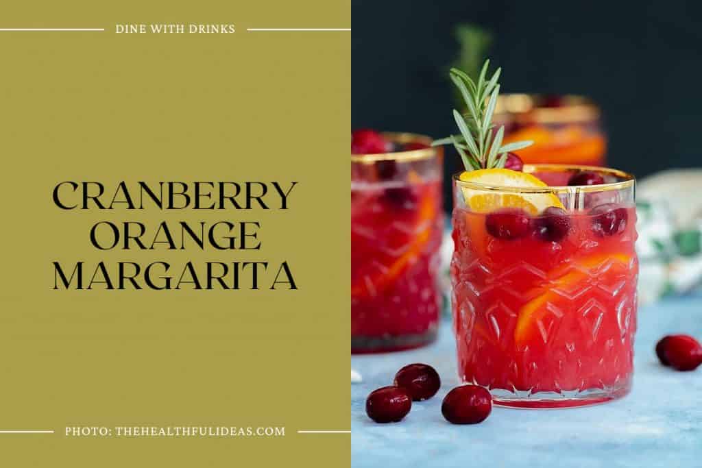 23 Tequila Orange Juice Cocktails To Turn Up The Fun DineWithDrinks Cranberry Orange Margarita 4 1024x683
