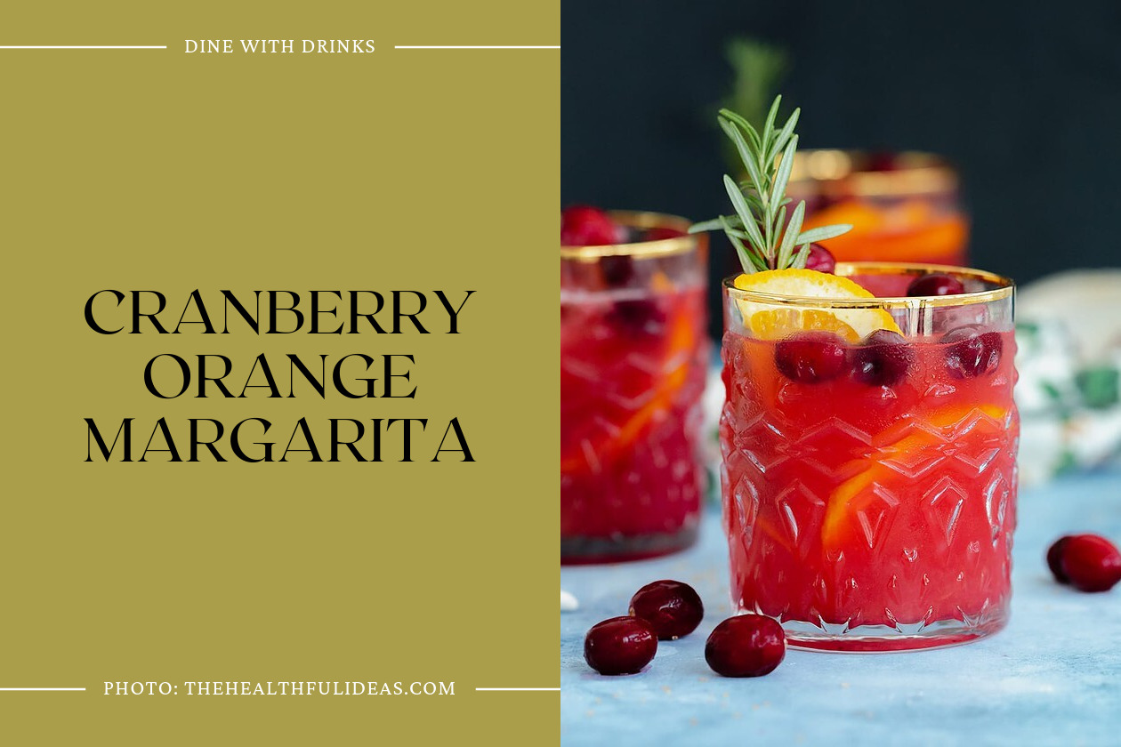 Cranberry Orange Margarita