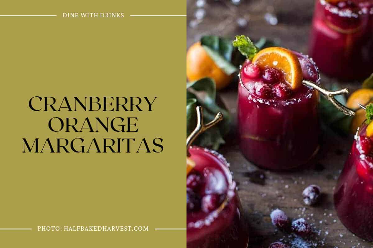 Cranberry Orange Margaritas