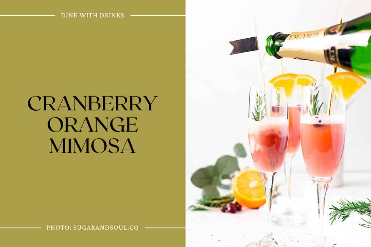 Cranberry Orange Mimosa