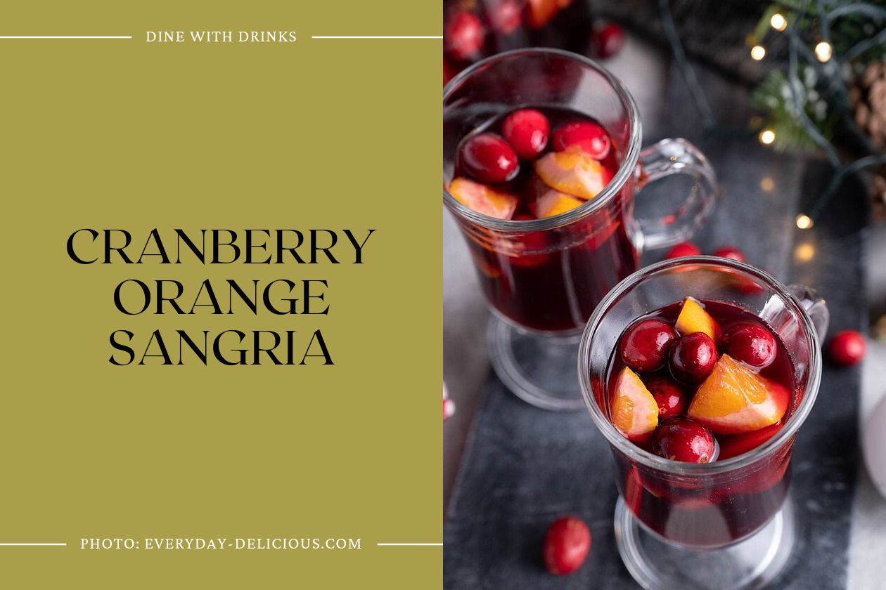 Cranberry Orange Sangria