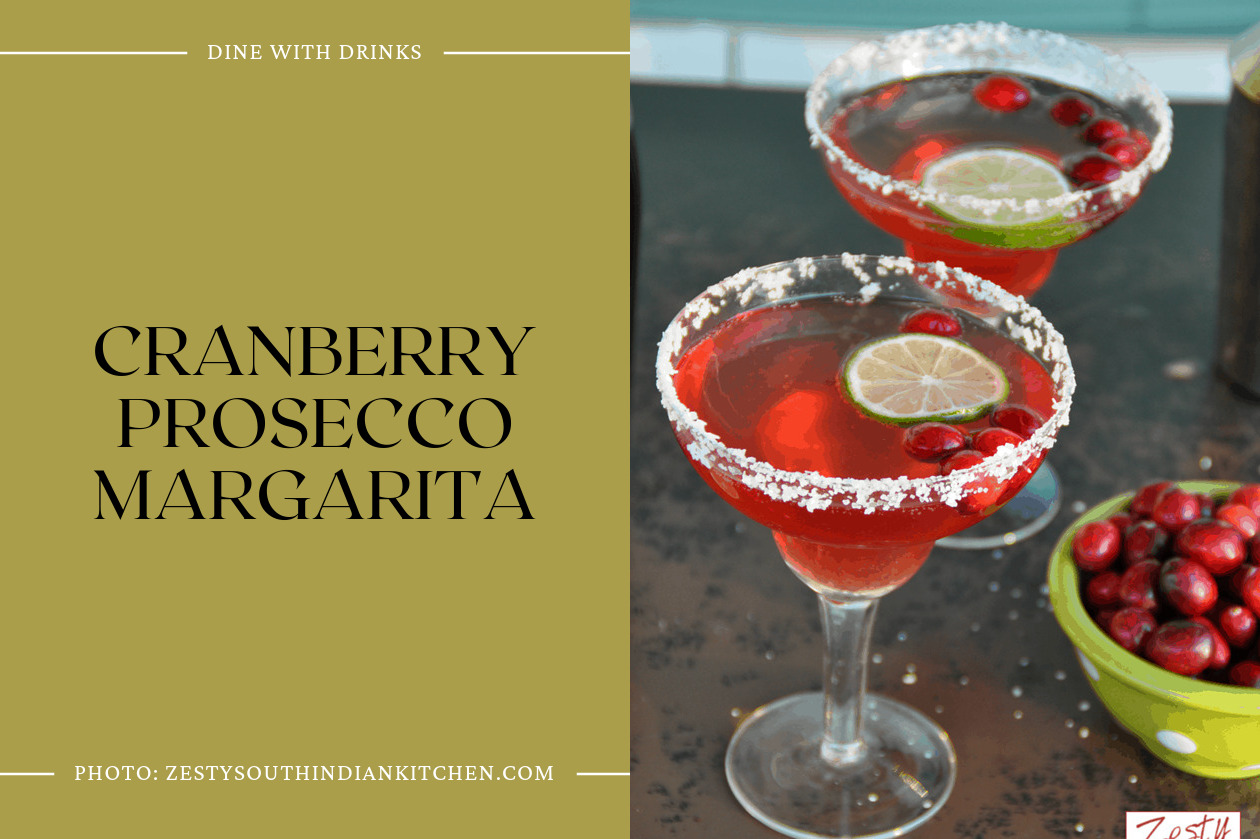 Cranberry Prosecco Margarita