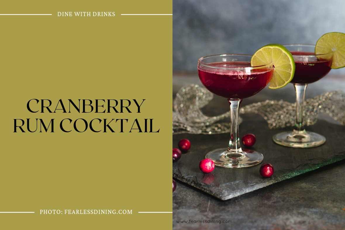 Cranberry Rum Cocktail