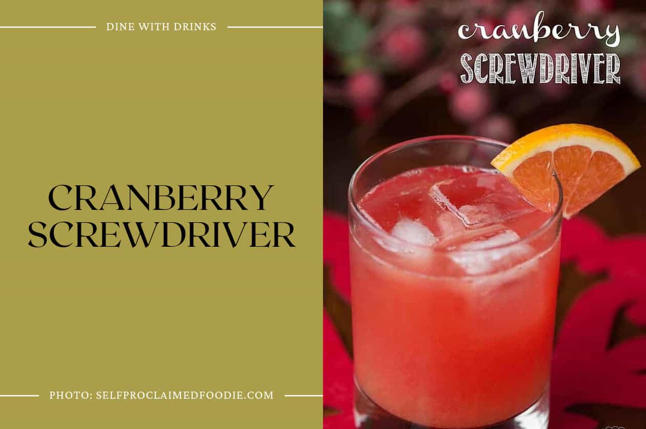 Cranberry Screwdriver