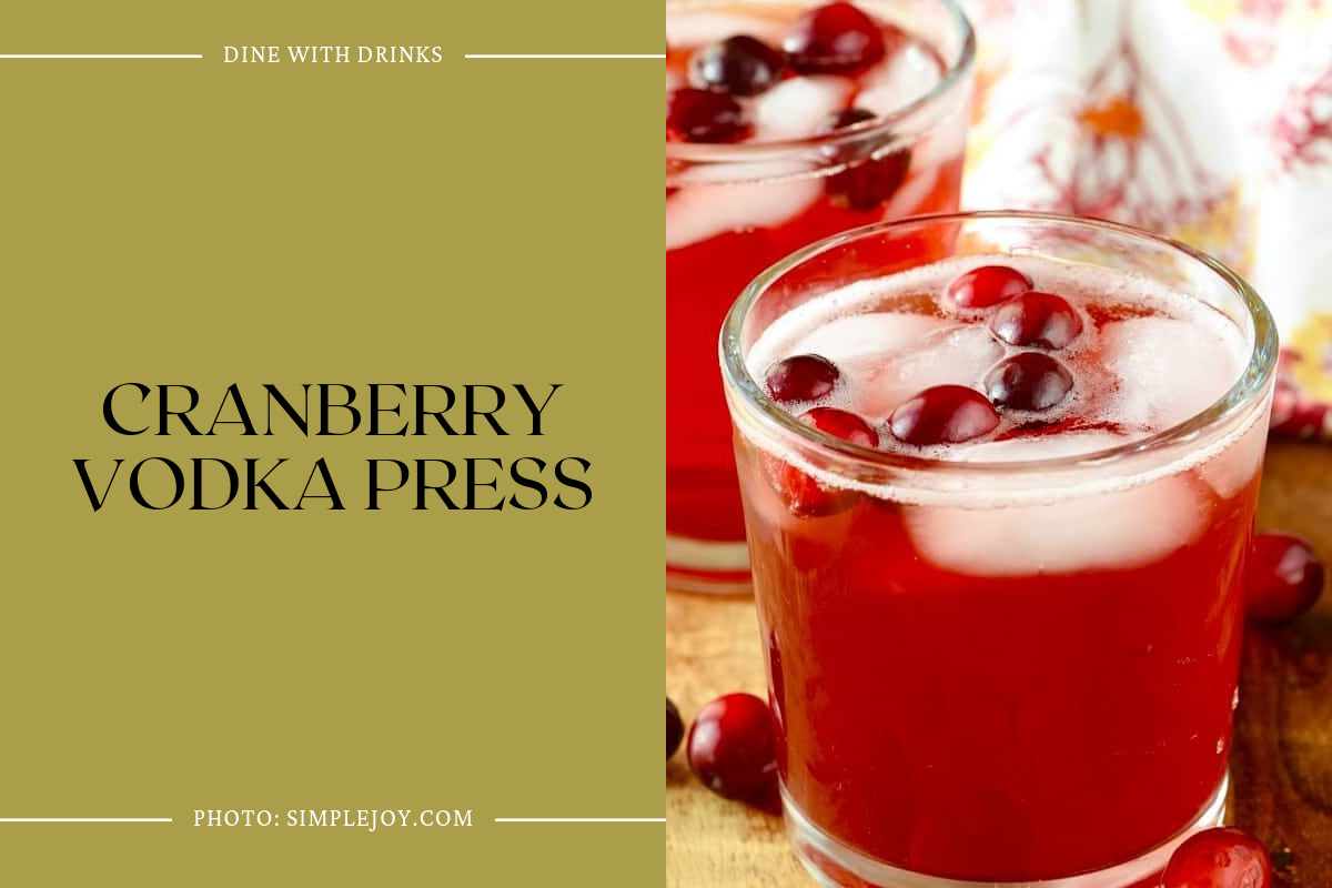 Cranberry Vodka Press