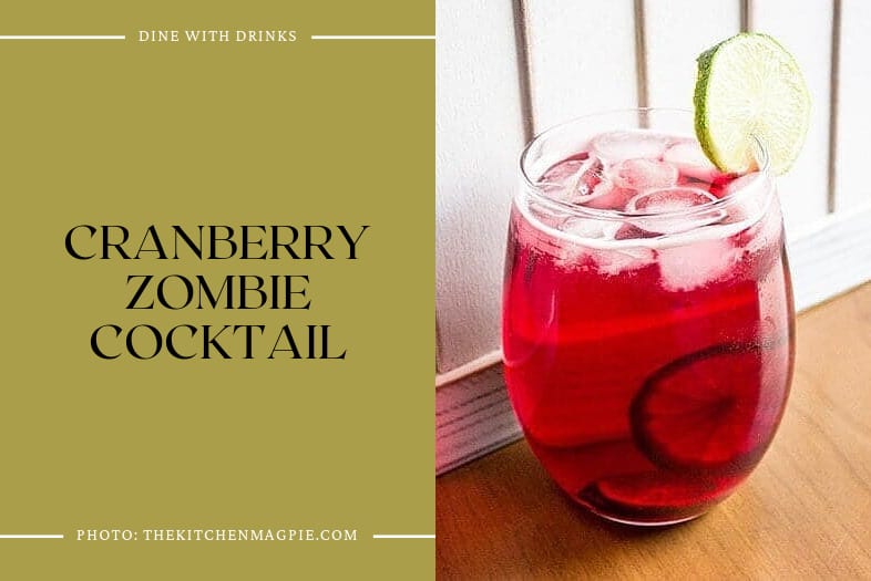 Cranberry Zombie Cocktail