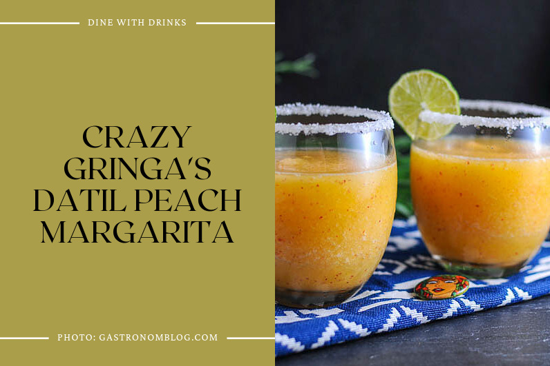 Crazy Gringa's Datil Peach Margarita