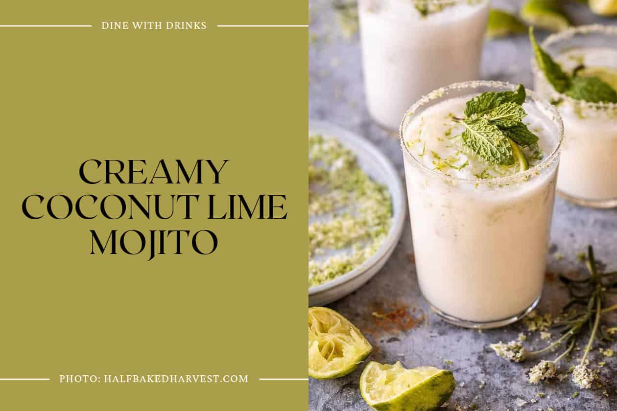 Creamy Coconut Lime Mojito