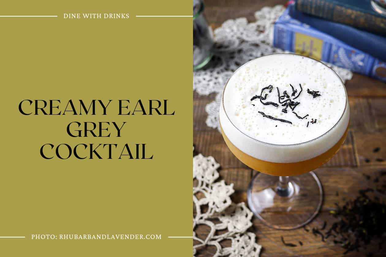 Creamy Earl Grey Cocktail