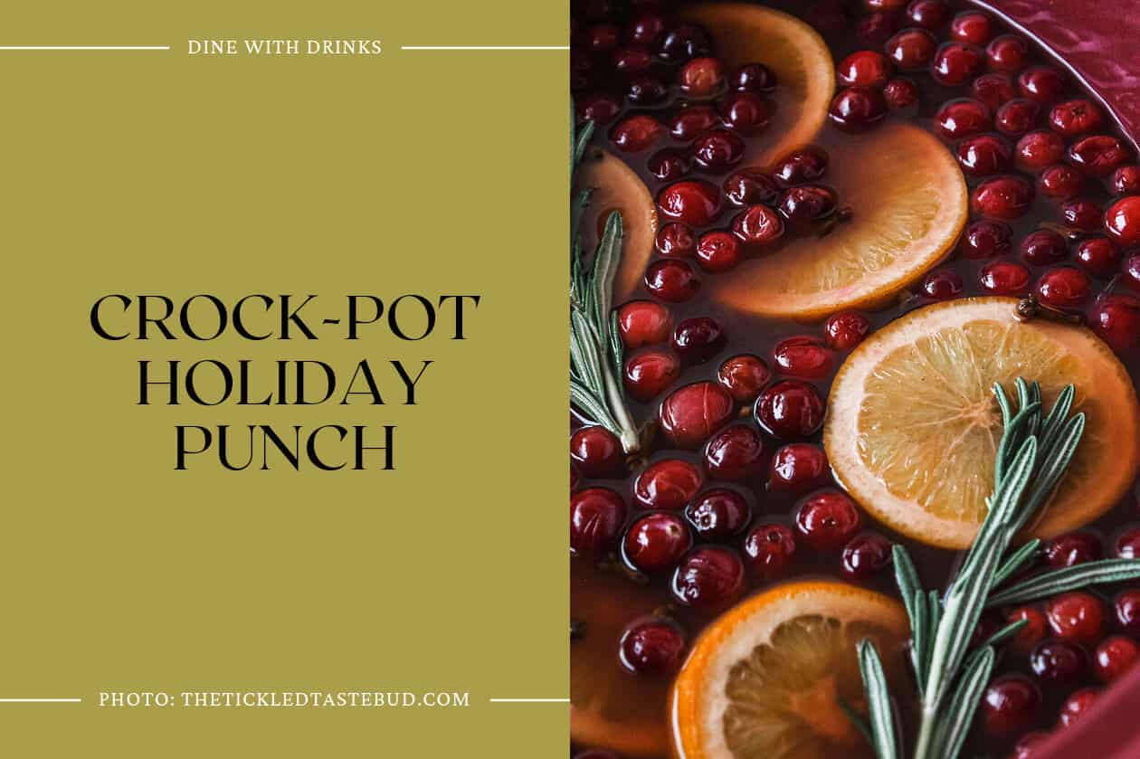 Crock-Pot Holiday Punch