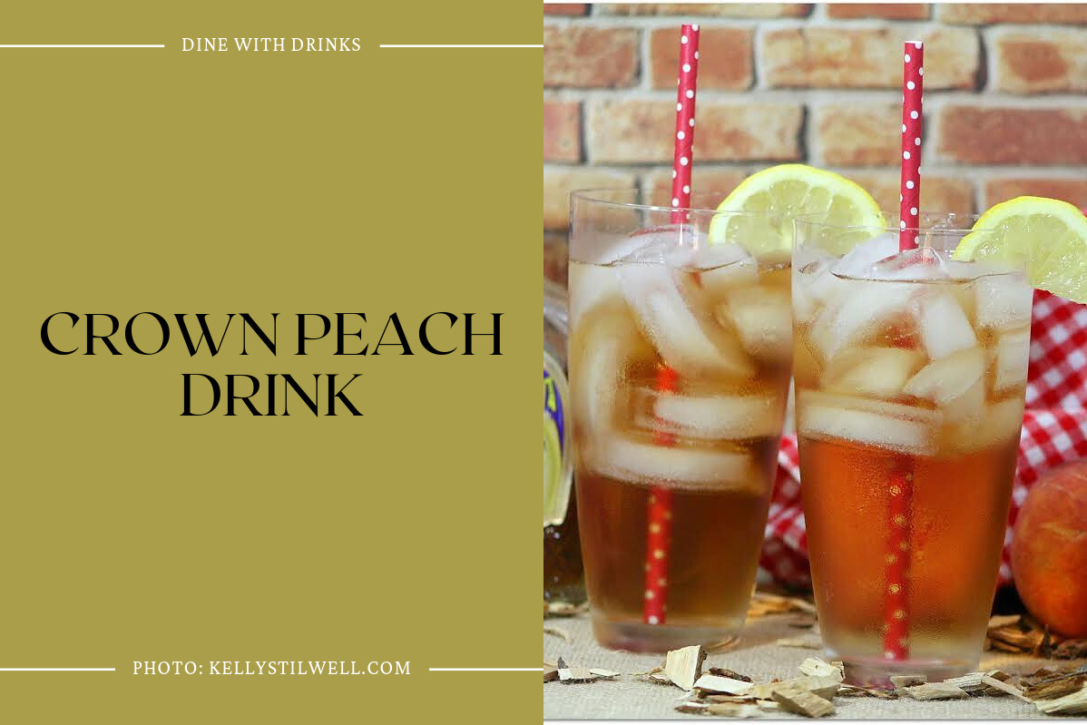 Crown Peach Drink