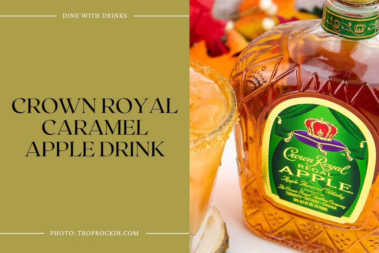 Crown Royal Caramel Apple Drink