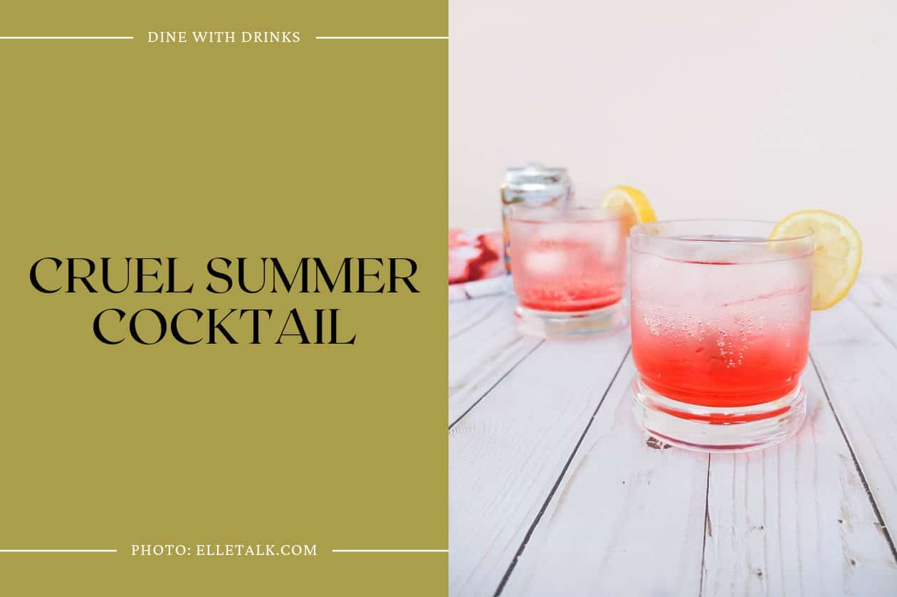 Cruel Summer Cocktail