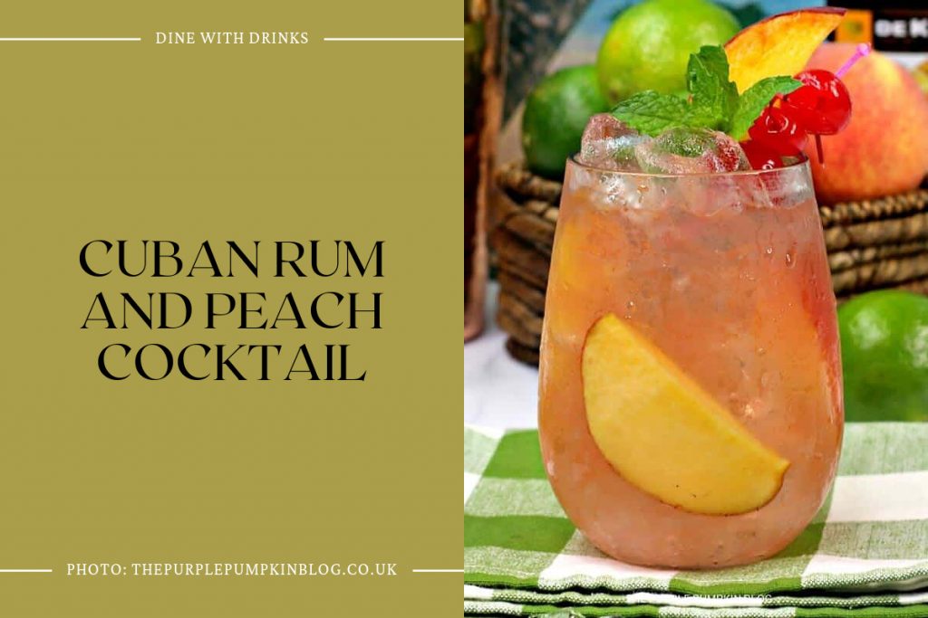 20 Peach and Rum Cocktails That Will Sweeten Your Spirits! DineWithDrinks