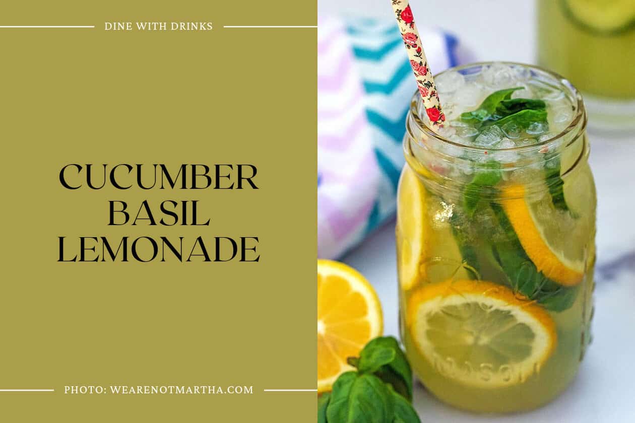 Cucumber Basil Lemonade