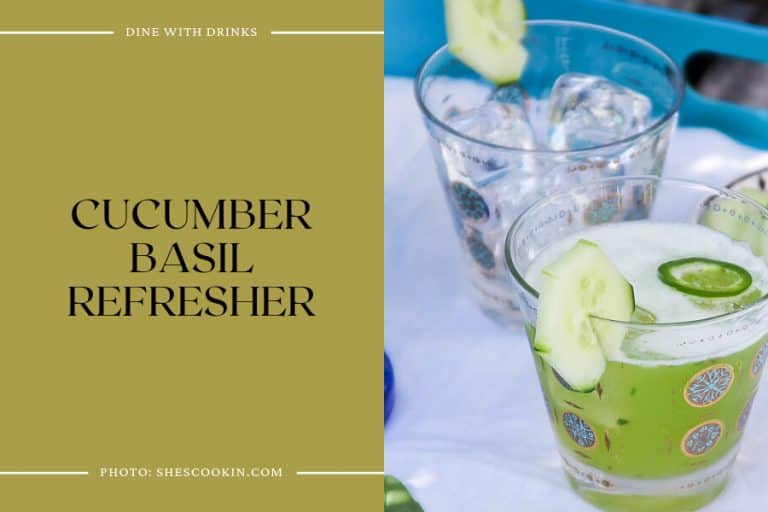29 Cucumber Basil Cocktails to Keep You Cool This Summer! DineWithDrinks