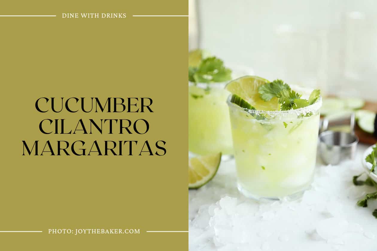 Cucumber Cilantro Margaritas