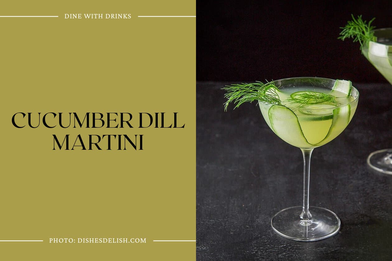 Cucumber Dill Martini