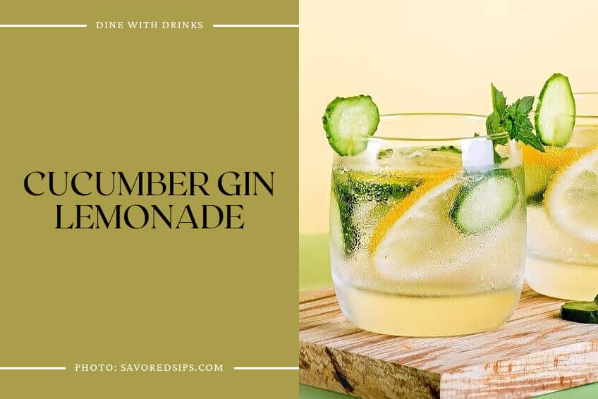 Cucumber Gin Lemonade