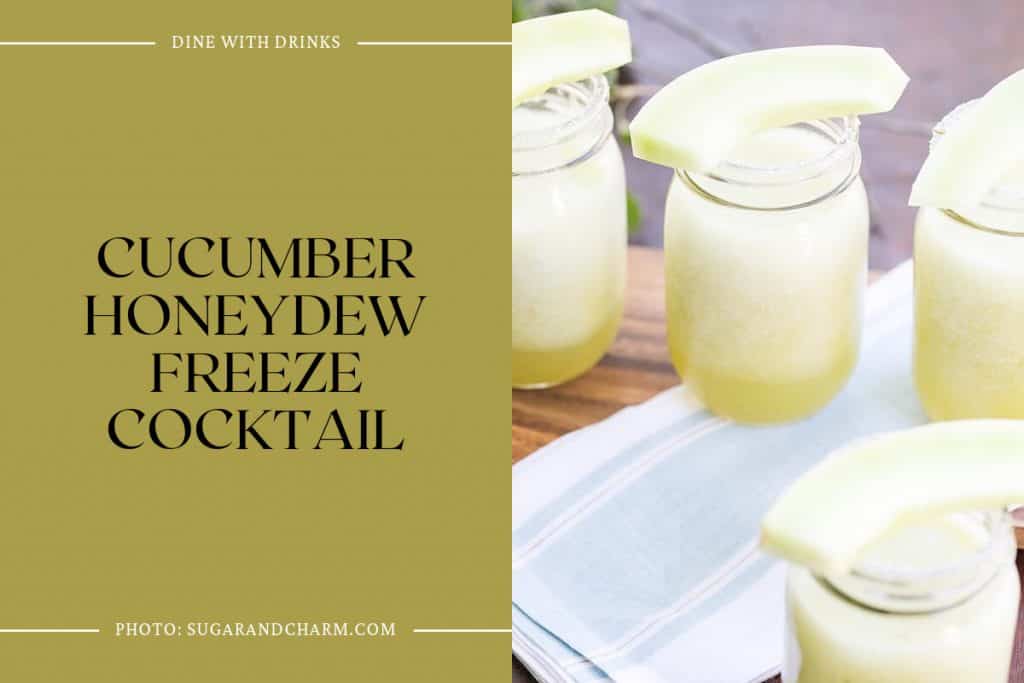 17 Honeydew Cocktails That Will Sweeten Up Your Summer! DineWithDrinks