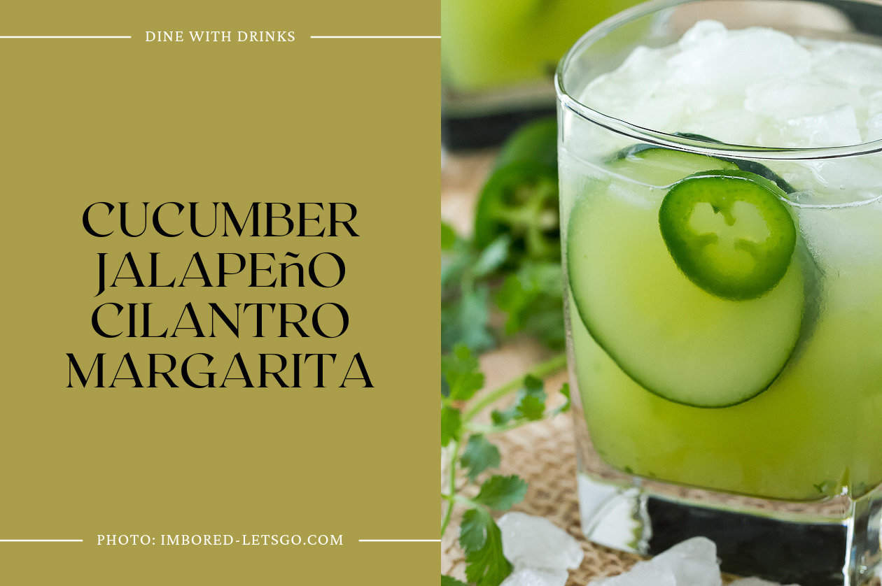 Cucumber Jalapeño Cilantro Margarita