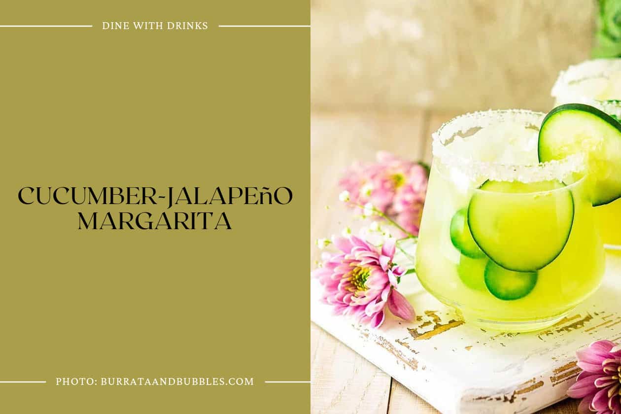 Cucumber-Jalapeño Margarita