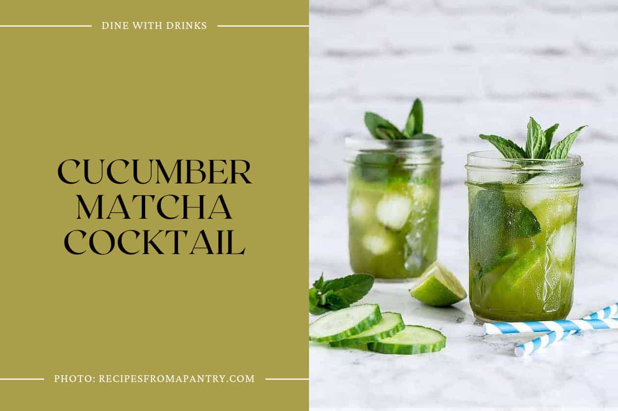 Cucumber Matcha Cocktail