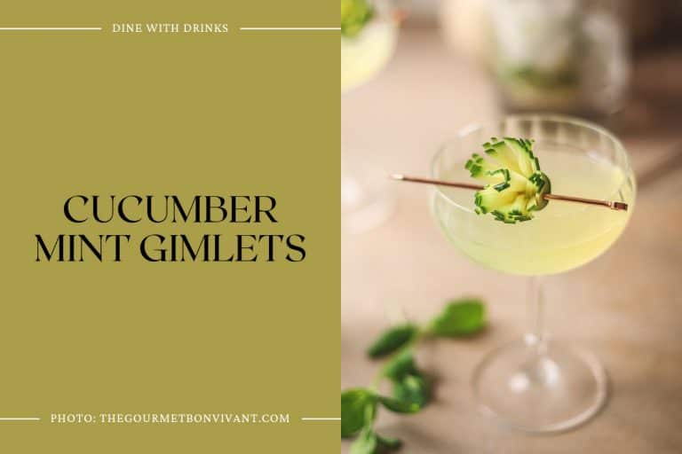 24 Cucumber Mint Cocktails to Cool You Off This Summer! DineWithDrinks