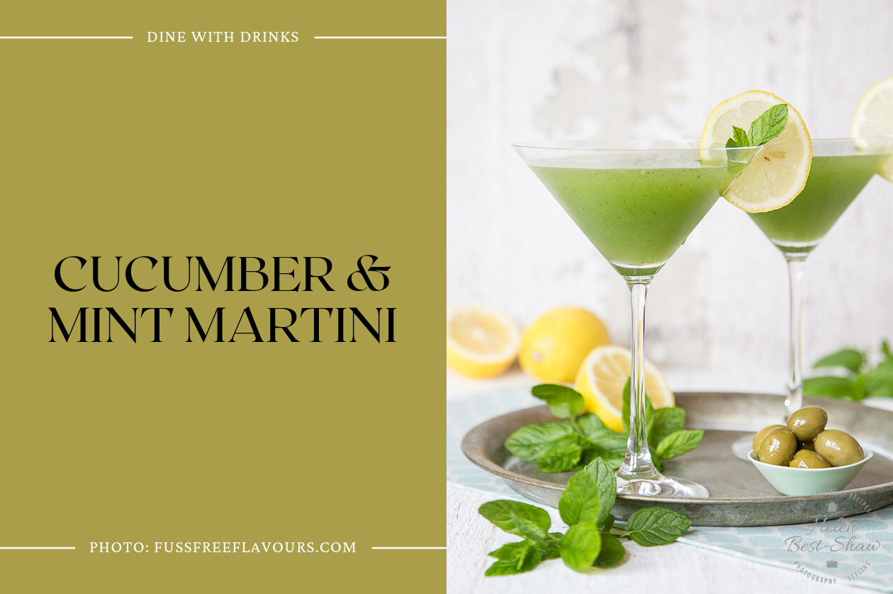 Cucumber & Mint Martini