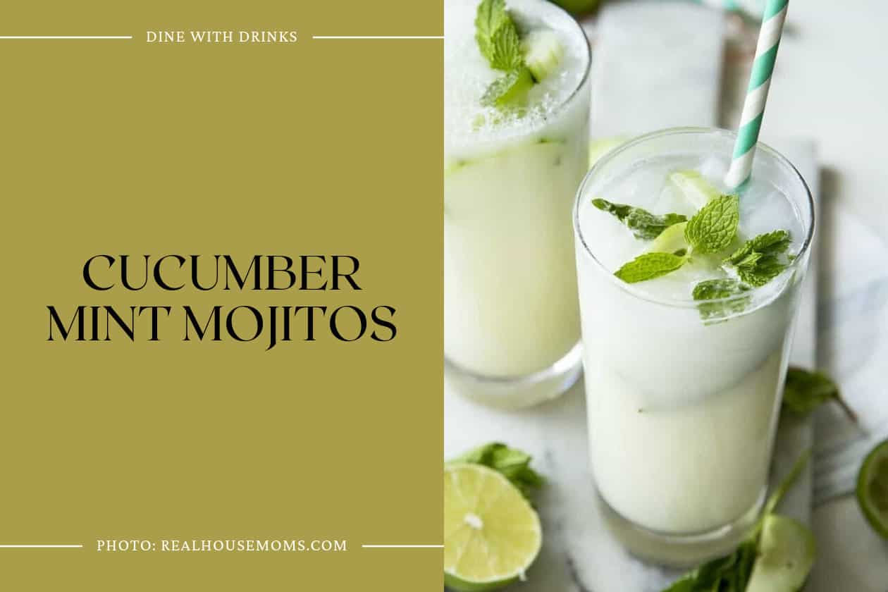 Cucumber Mint Mojitos