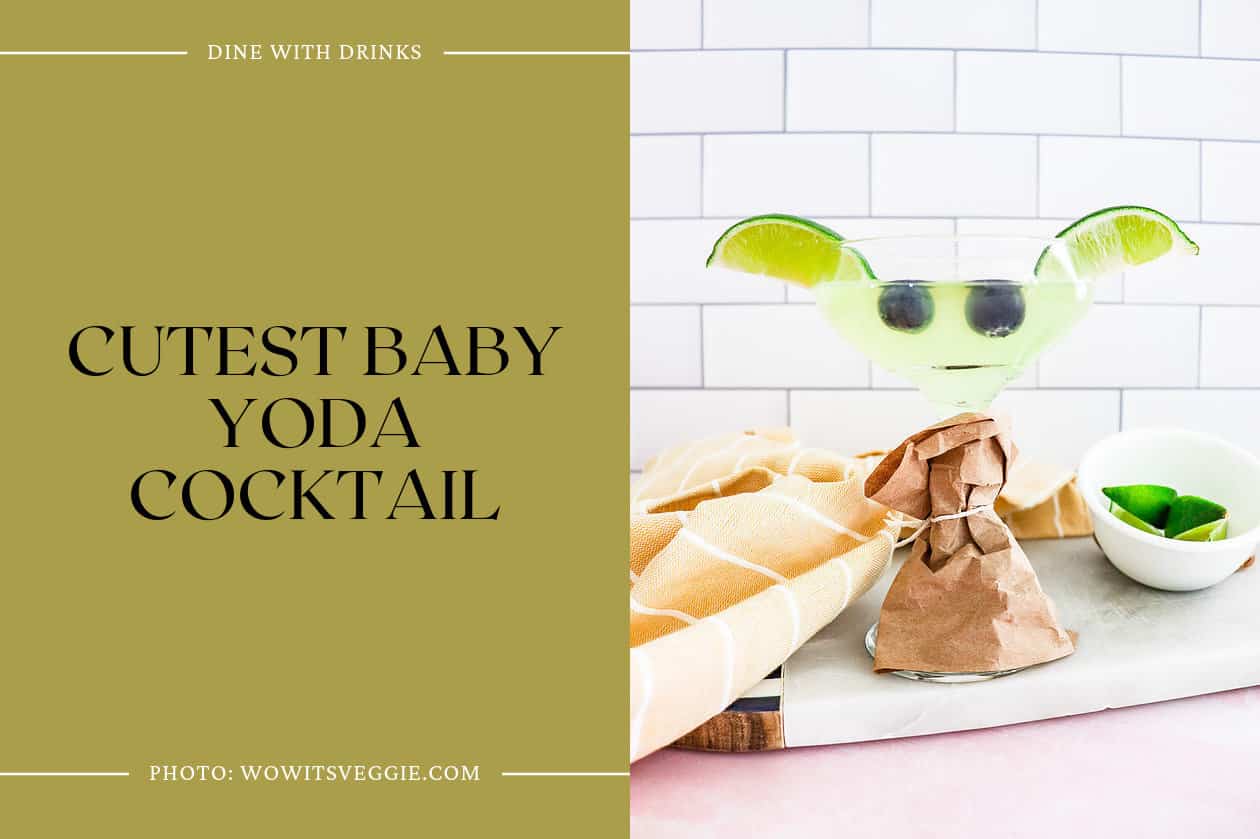 Cutest Baby Yoda Cocktail