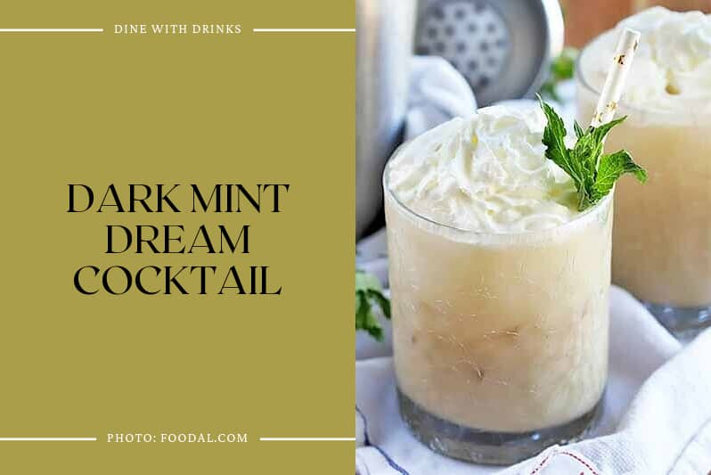 Dark Mint Dream Cocktail