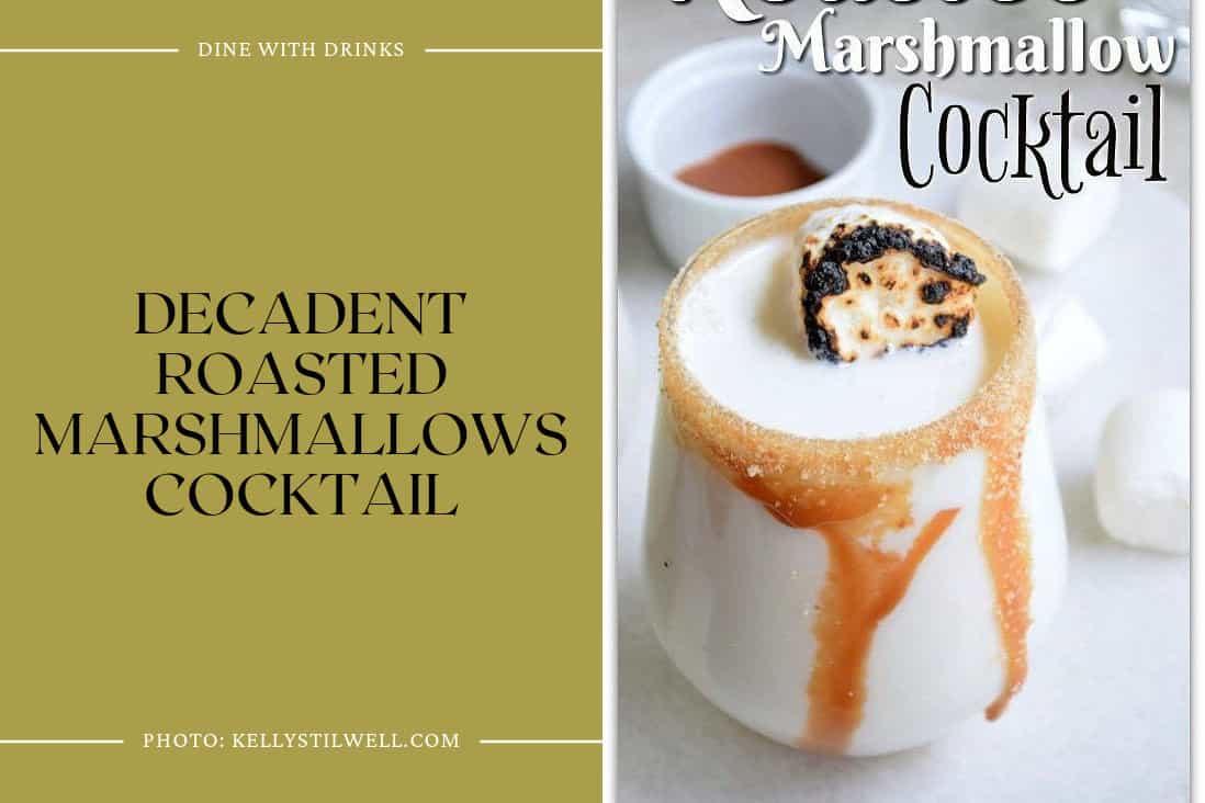Decadent Roasted Marshmallows Cocktail