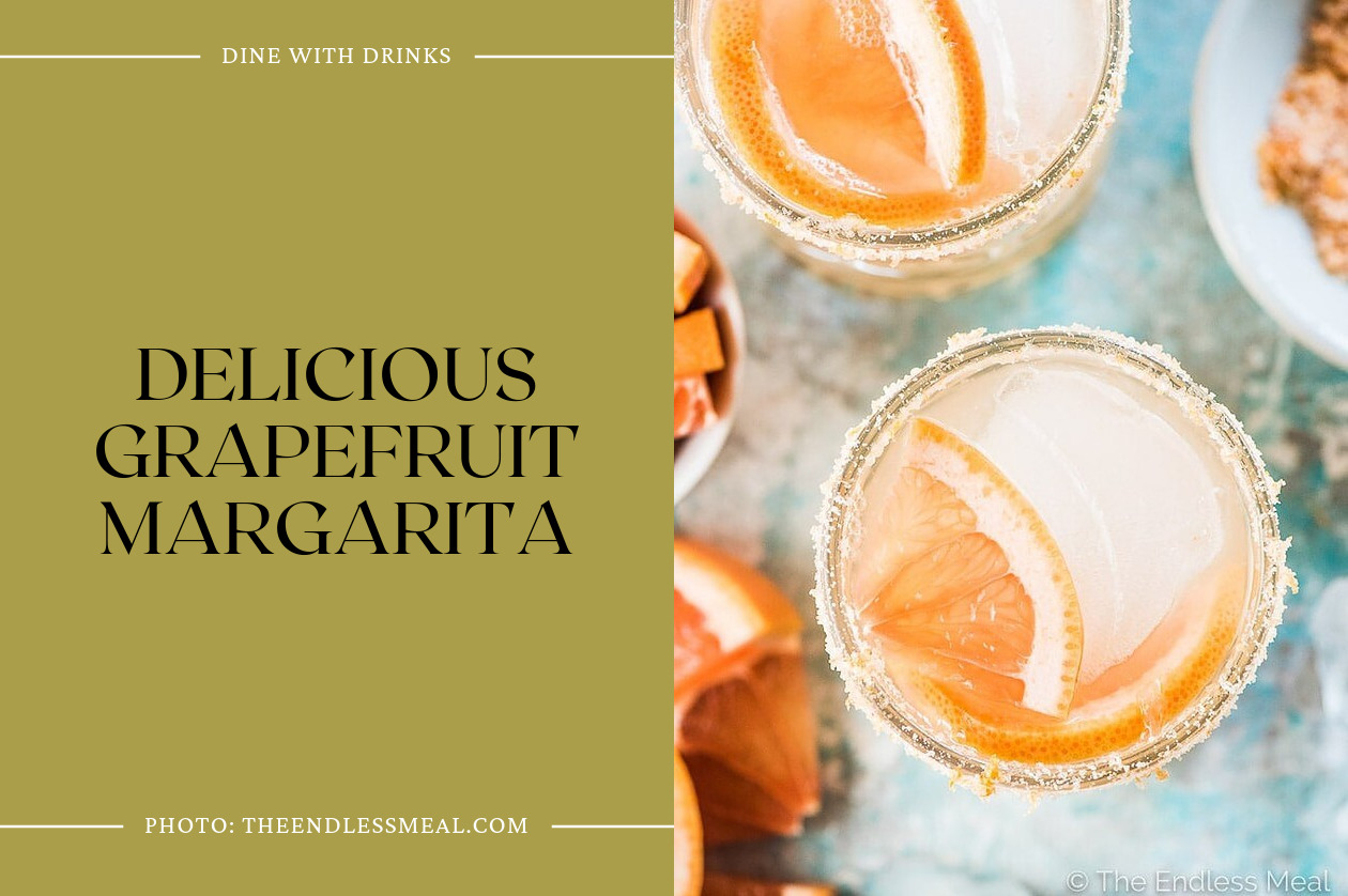 Delicious Grapefruit Margarita