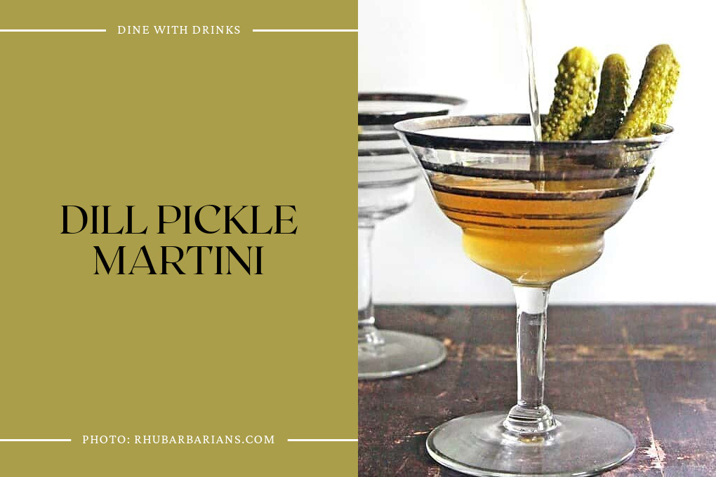 Dill Pickle Martini