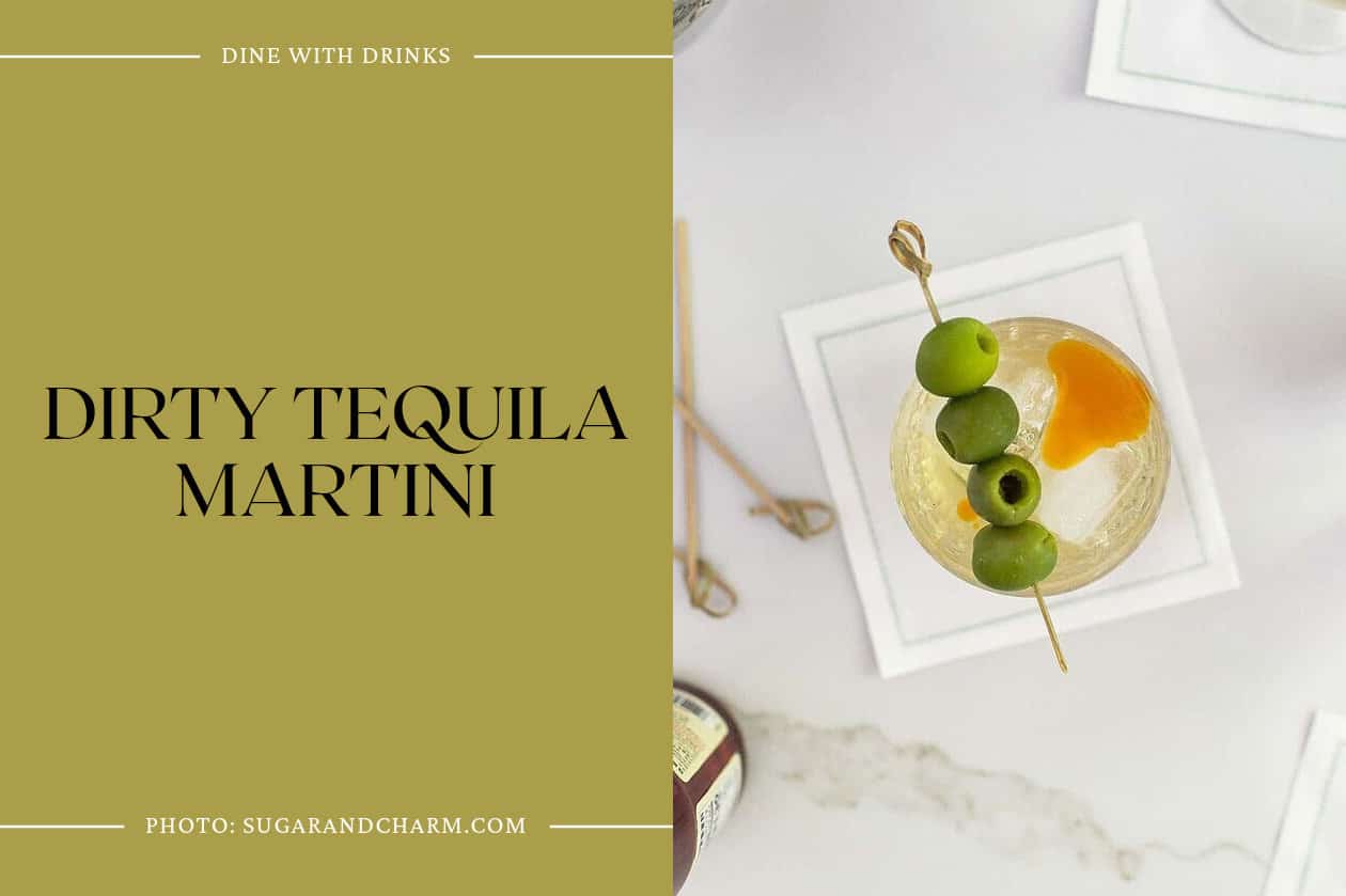 Dirty Tequila Martini