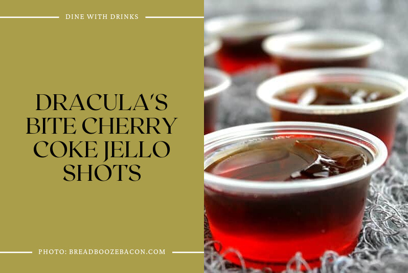Dracula's Bite Cherry Coke Jello Shots