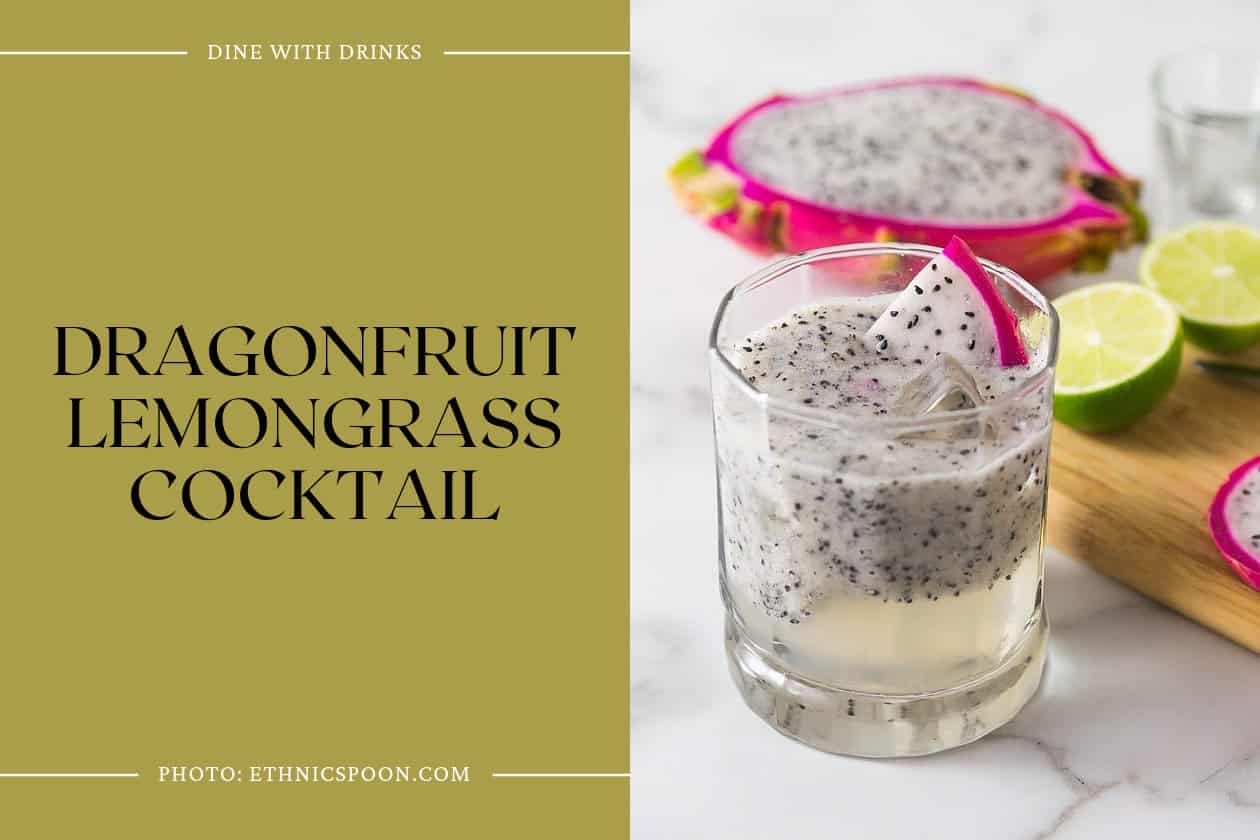 Dragonfruit Lemongrass Cocktail