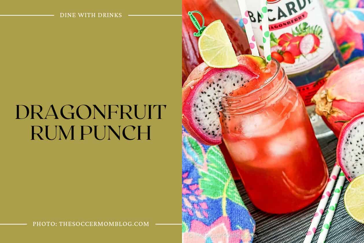 Dragonfruit Rum Punch